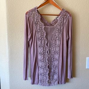 Gimmicks Lace Inset Blouse